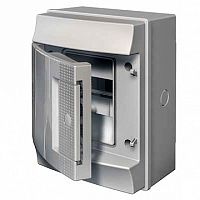 Распределительный шкаф Mistral65, 4 мод., IP65, навесной, термопласт, серая дверь |  код. 1SL1100A00 |  ABB